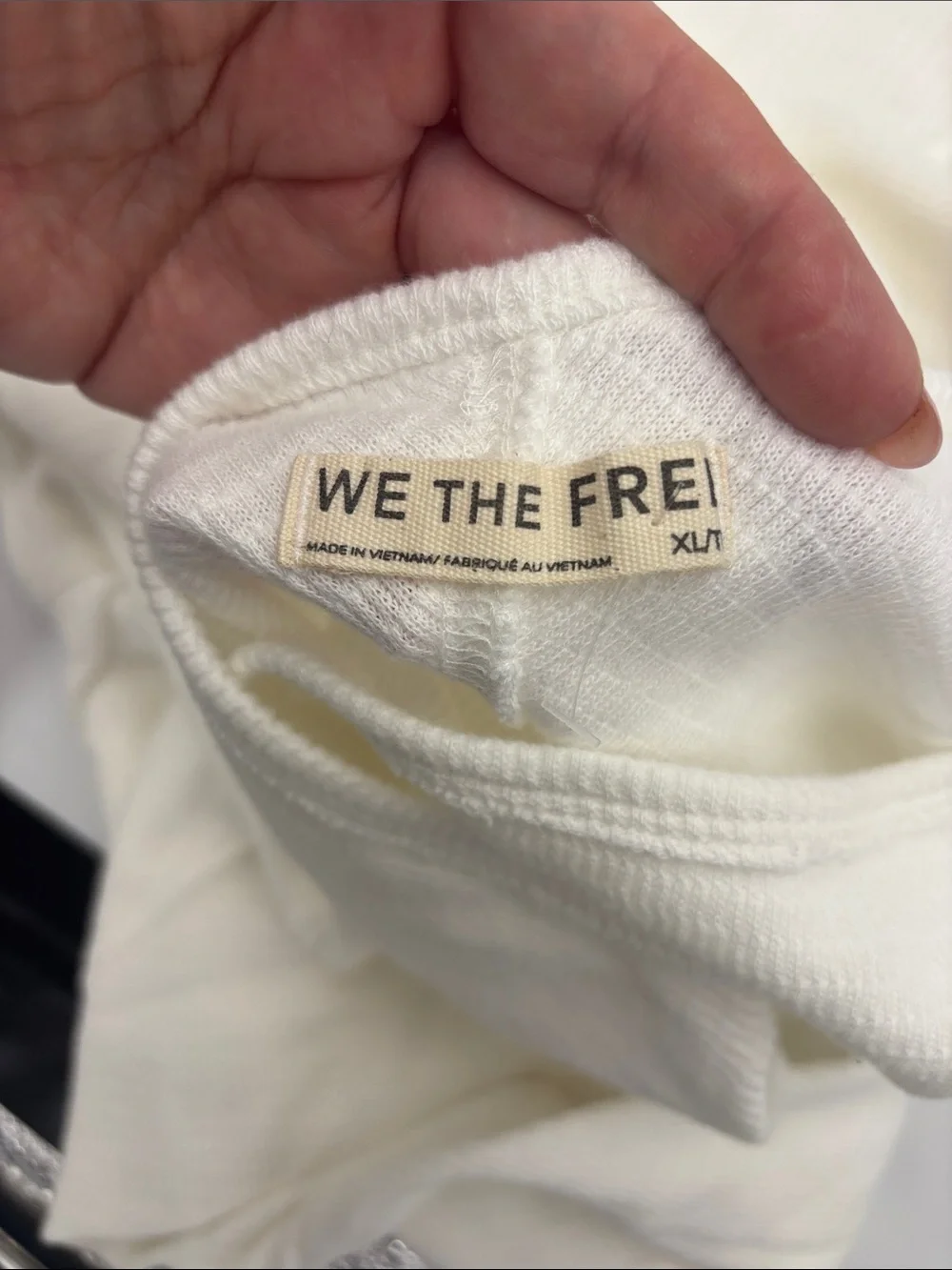 Free People We The Free Jess Long Sleeve in Clean Ivory
